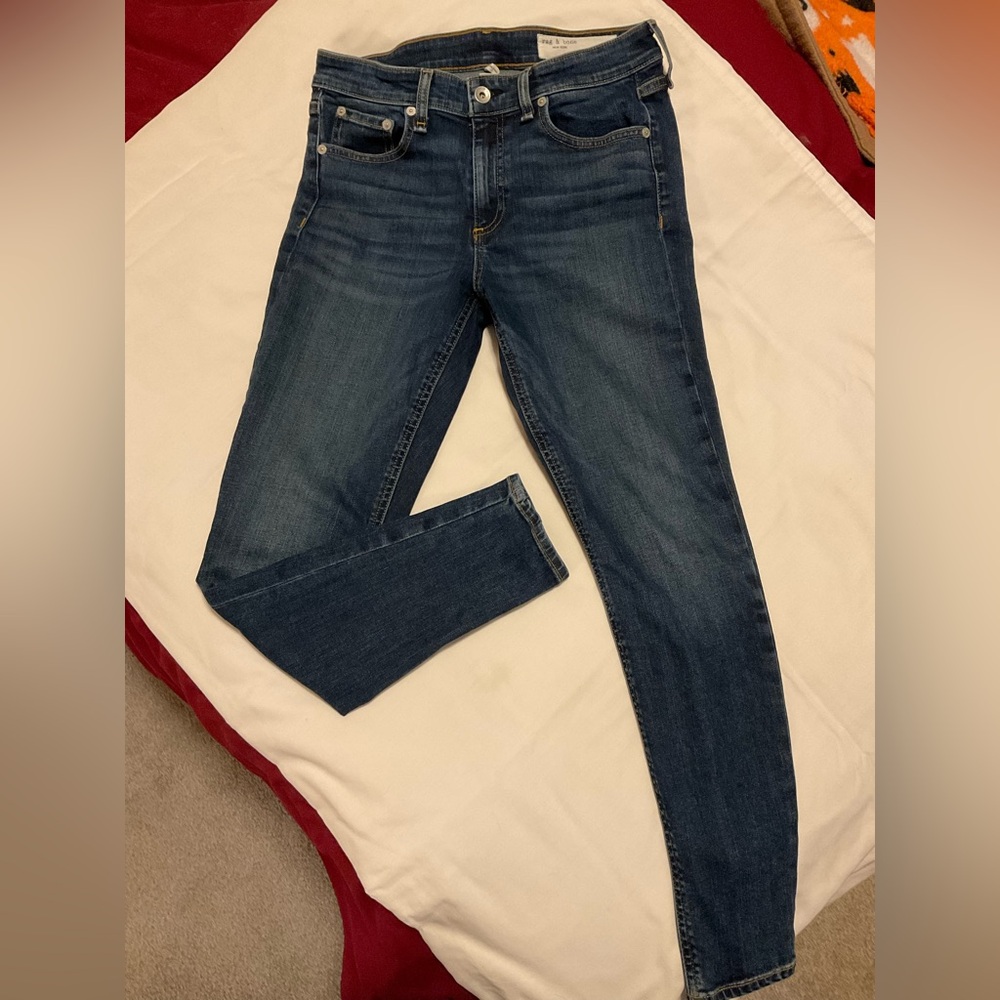 rag & bone Cate Midrise Ankle Skinny Jeans